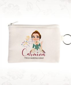 monedero fallera personalizado