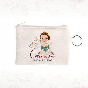 monedero fallera personalizado