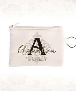 Monedero personalizado con llavero