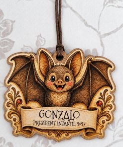 bag charm murciélago