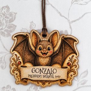 bag charm murciélago