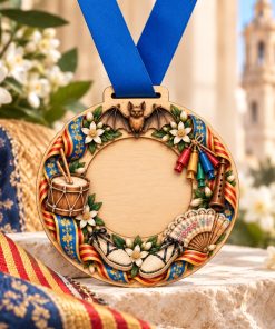 medalla fallera personalizada para reconocimientos