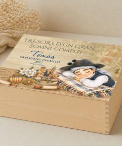 caja de recuerdos para presidente infantil
