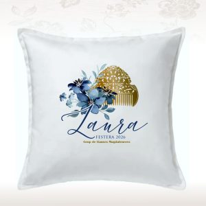 cojin 50x50 peineta floral