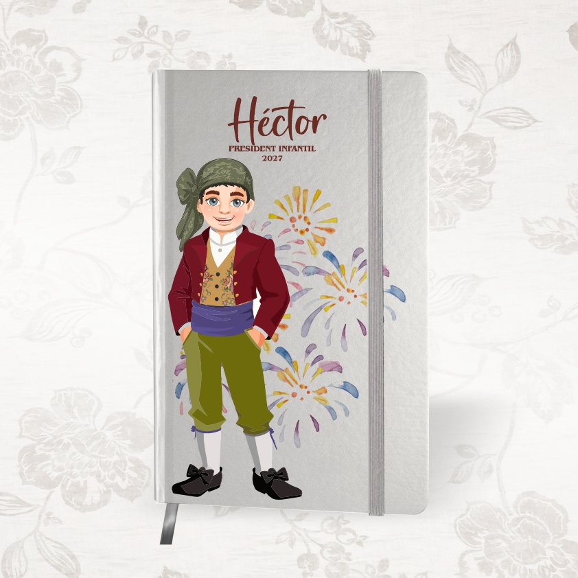 libreta fallera personalizada
