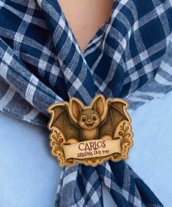 sujeta pañuelo murciélago personalizado