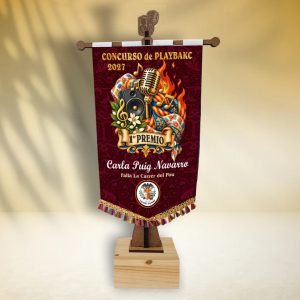 TROFEO ESTANDARTE PREMIO KARAOKE